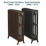 CI-RG-4-D-16-17 - Royal Georgian 4 Column Cast Iron Radiator H760mm x W2246mm CI-RG-4-D-16-17 - Royal Georgian 4 Column Cast Iron Radiator H760mm x W2246mm